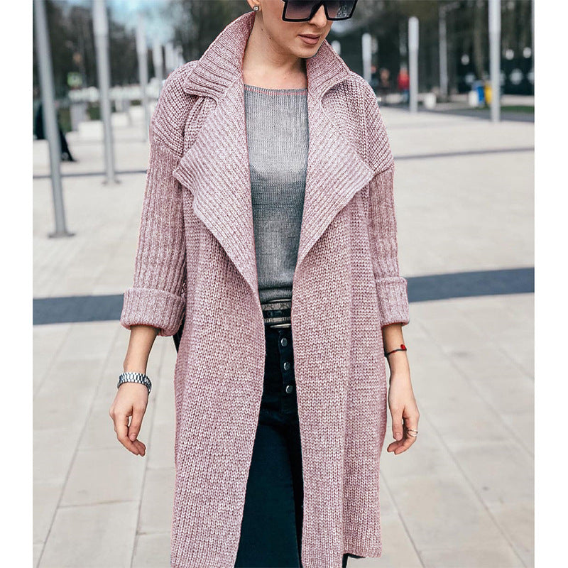 Damen oversized Strickmantel EB
