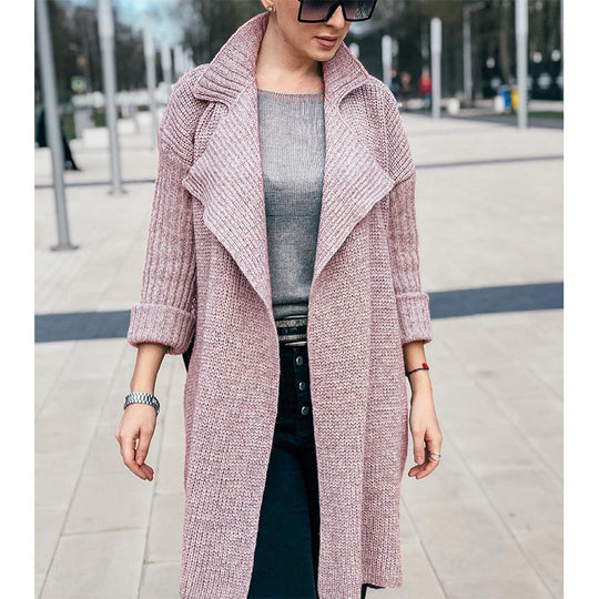 Damen oversized Strickmantel EB