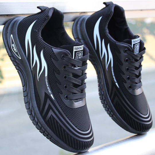 Herren Sportliche Sneakers mit rutschfester Außensohle und atmungsaktivem Obermaterial EB