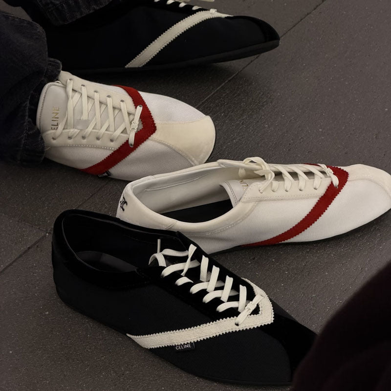 Damen Sportliche Freizeitschuhe mit stylishen Kontrastelementen EB