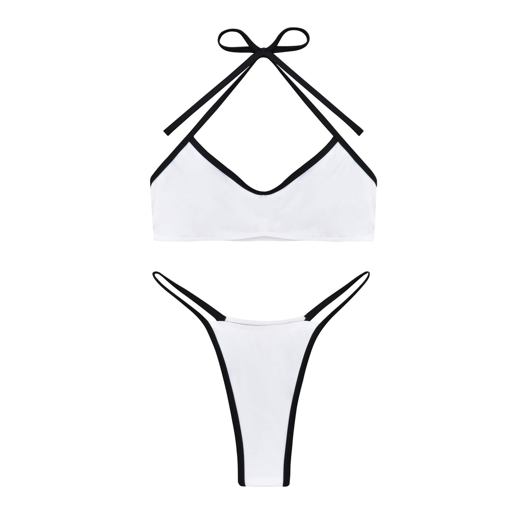 Damen Mikro-Bikini mit trendigem Tierprint EB