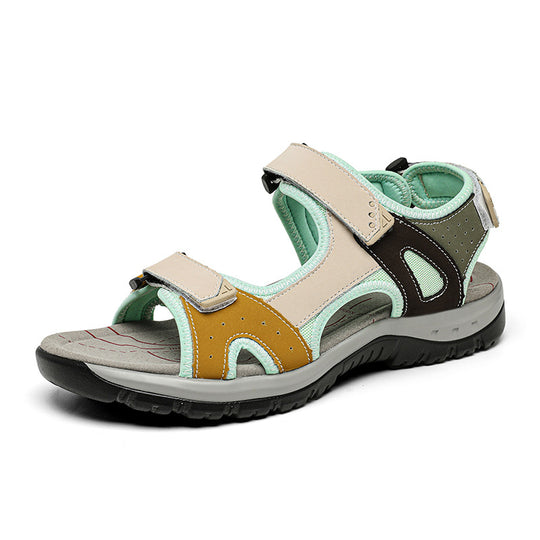 Damen Sportliche Freizeitsandalen mit verstellbaren Riemen und rutschfester Sohle EB