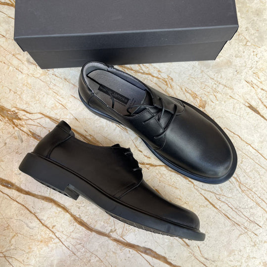 Damen Komfortable Schnürschuhe aus hochwertigem Leder EB
