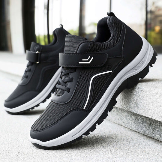 Damen Sportliche Outdoor-Sneaker mit verstellbarem Klettverschluss und rutschfester Sohle EB