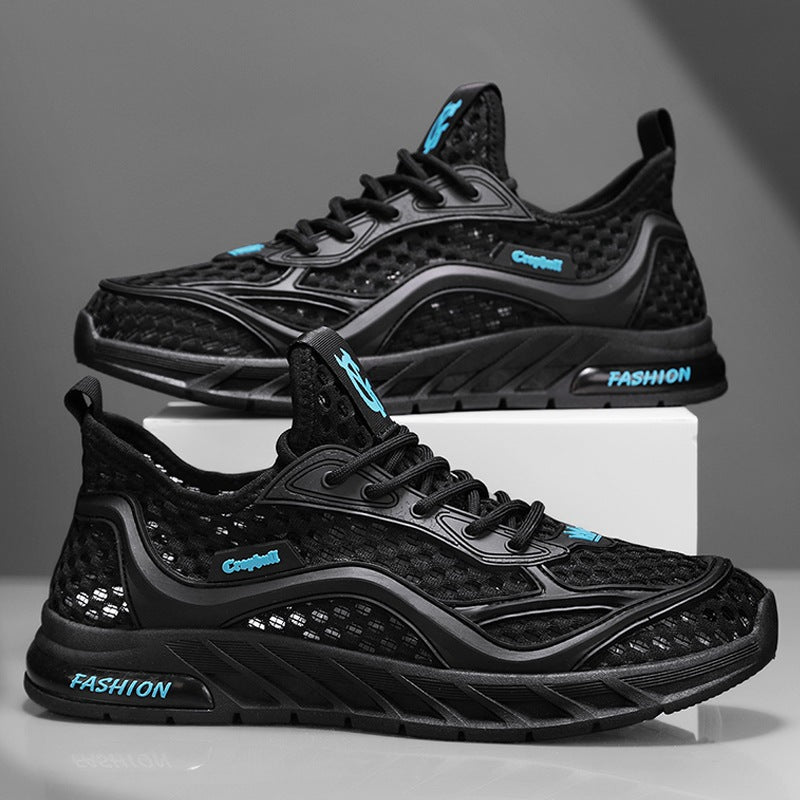 Damen Sportliche Mesh-Laufschuhe mit innovativem Dämpfungssystem EB