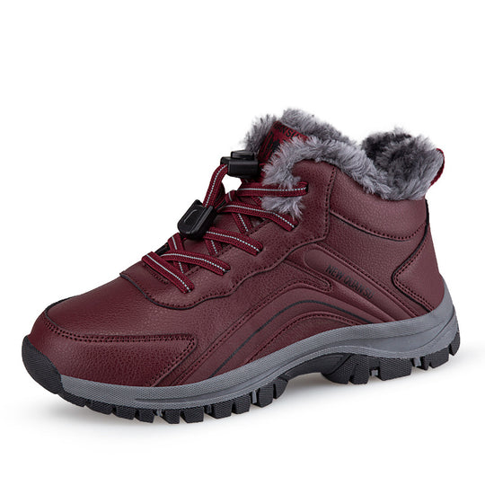 Damen isolierte Winterschuhe mit rutschfester Sohle und warmem Innenfutter EB