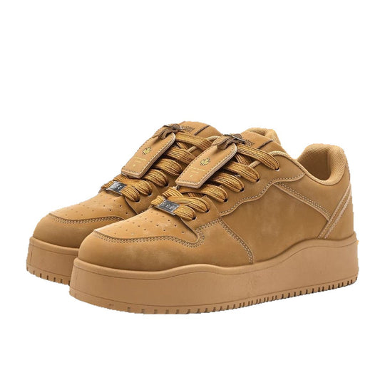 Damen modische Chunky Sneaker mit verstärktem Halt und dämpfender Sohle EB