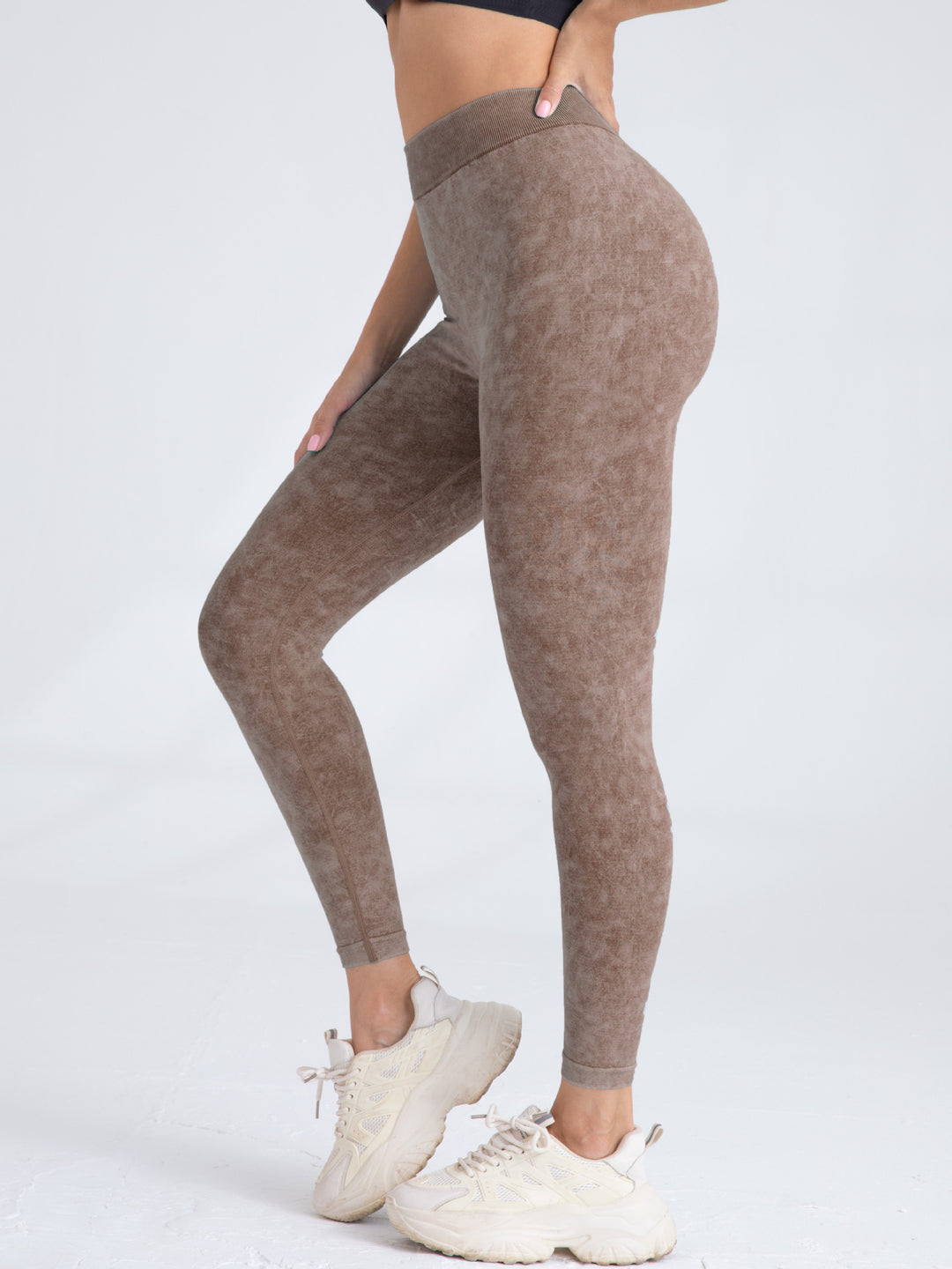 Damen High-Waist Komfort Leggings mit Sculpt-Effekt EB