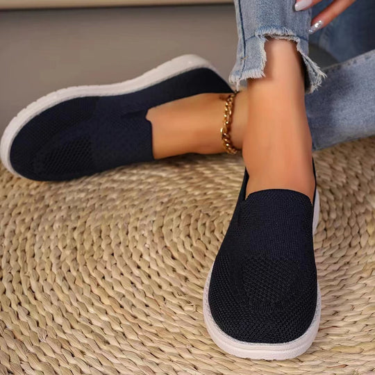 Damen bequeme Sneaker mit atmungsaktivem Design EB