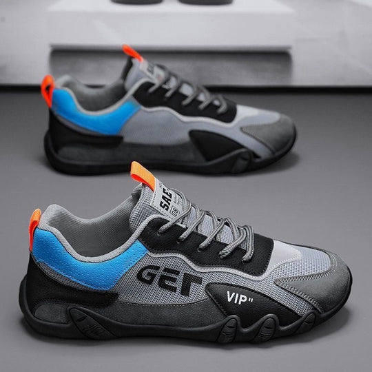 Damen Sportliche Sneakers mit atmungsaktiver Netzstruktur und dämpfendem Sohlenprofil EB