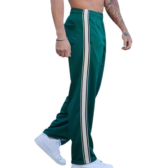 Herren Sportliche Freizeithose mit seitlichem Streifen EB