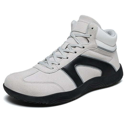Damen Sportliche High-Top Sneaker mit strapazierfähigem Obermaterial und rutschfester Sohle EB