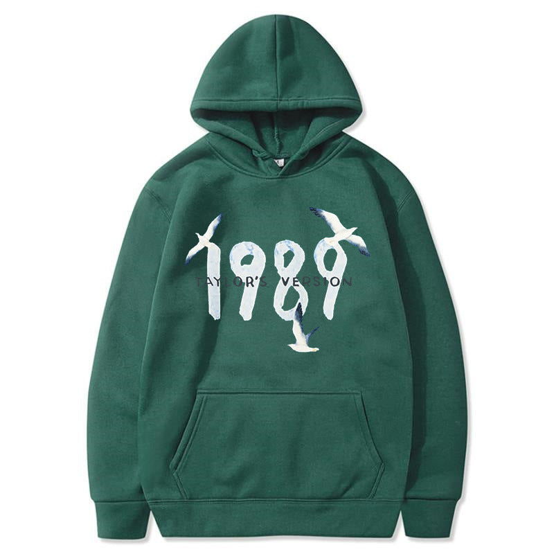 Damen Kapuzenpullover mit kreativem Vogelmotiv und hochwertiger Baumwolle EB