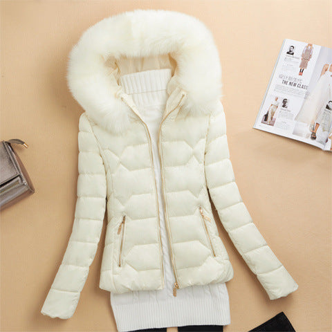 EB | Winterjacke mit Kunstfellkragen für Damen