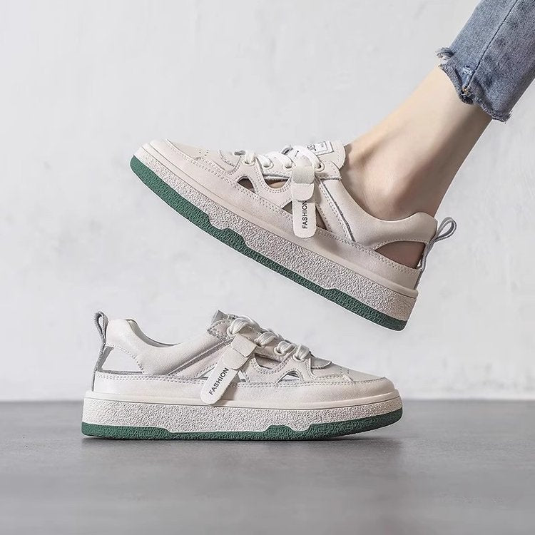 Damen Sportive Sneaker mit coolem Designelementen EB