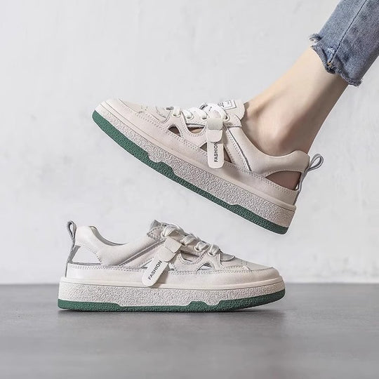 Damen Sportive Sneaker mit coolem Designelementen EB