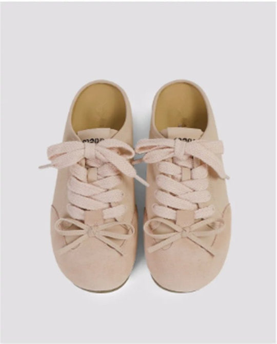 Damen bequeme Slip-On Sneakers mit individuellem Schnürsystem EB