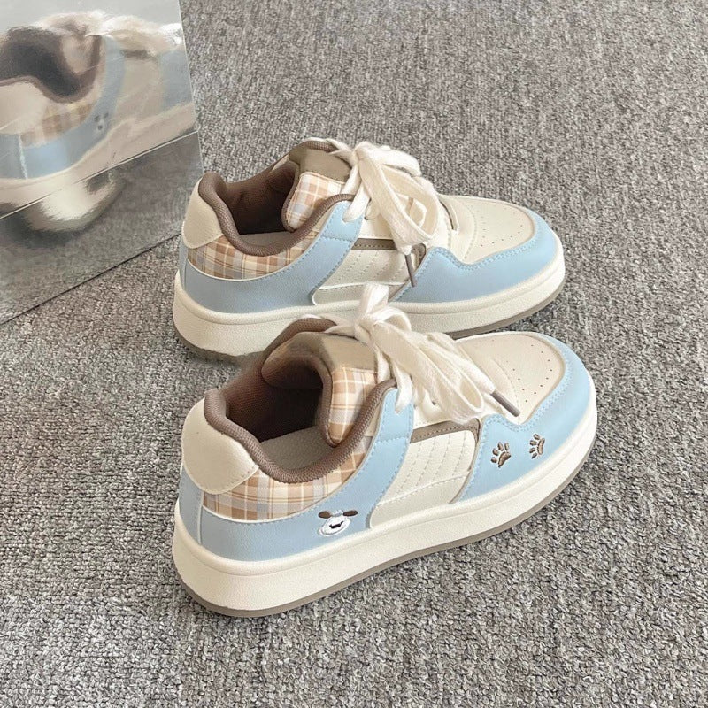 Damen Sneakers mit verspieltem Tiermotiv und komfortabler Dämpfung EB
