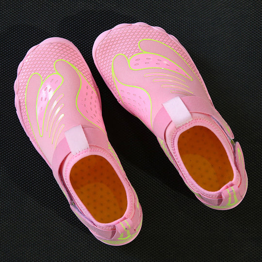 Damen Atmungsaktive Schwimm- und Freizeitschuhe mit rutschfester Sohle EB