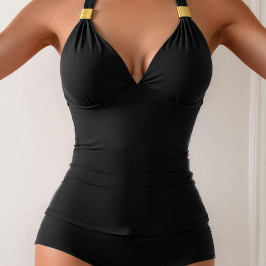 Damen Tankini mit elegantem Halterneck-Design EB