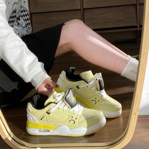 Damen Sportliche Sneaker mit atmungsaktiver Mesh-Oberfläche und integrierter Dämpfung EB