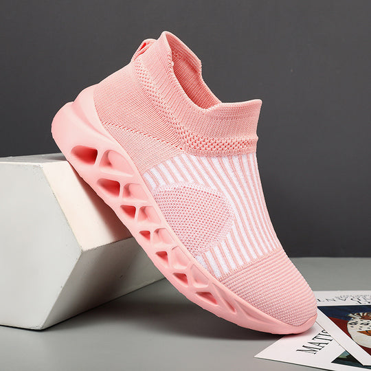 Damen Bequeme und atmungsaktive Sportschuhe mit flexiblem Design EB