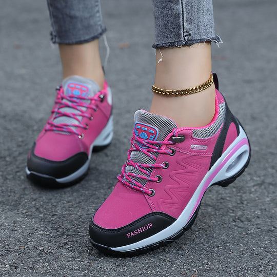 Damen Sportliche Dämpfungssneakers mit atmungsaktivem Obermaterial EB