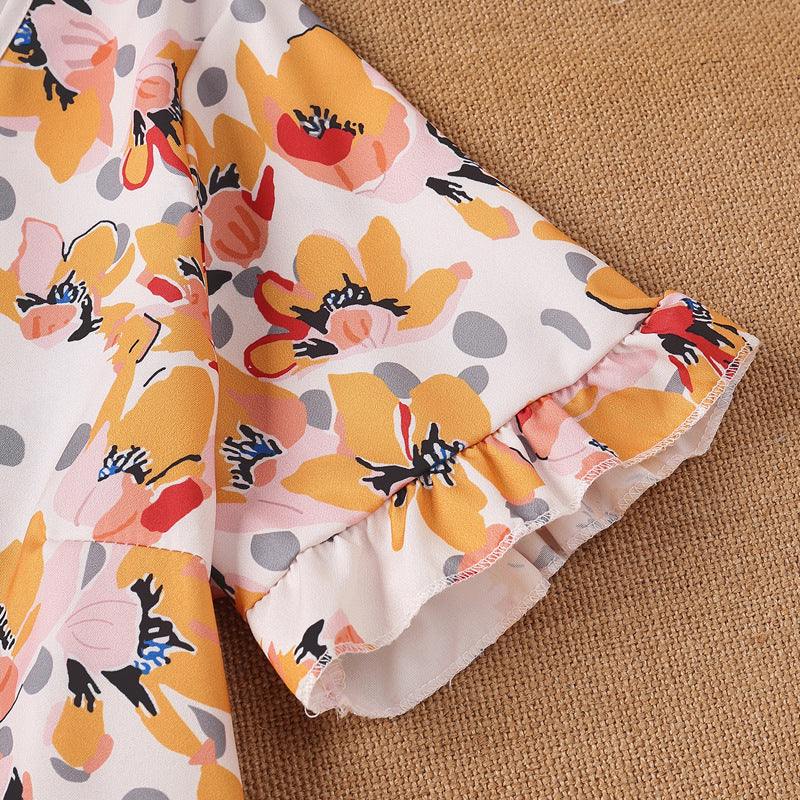 Damen Blusen mit floralem Design EB