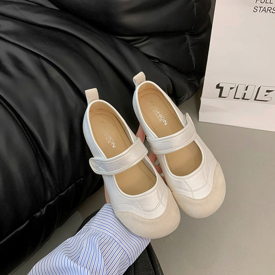 Damen Ballerina mit verstellbarem Riemen von EB