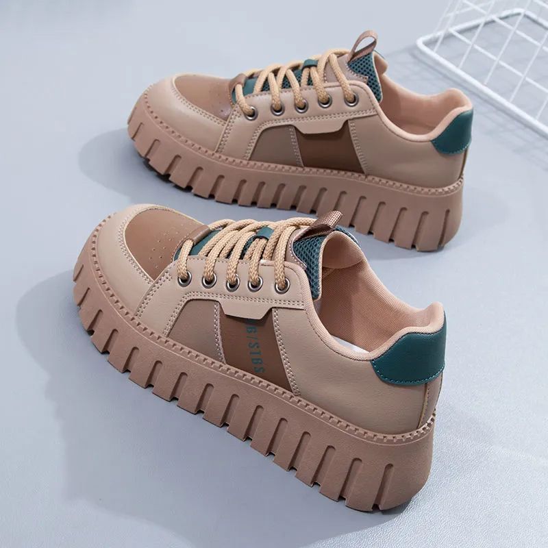 Damen Chunky Sneakers mit verstärktem Profil und atmungsaktivem Obermaterial EB