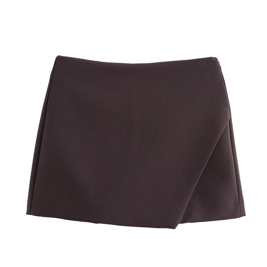 Damen modische Wickel-Shorts aus hochwertigem, elastischem Material EB