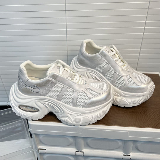 Damen Trendige Plateau Sneakers EB