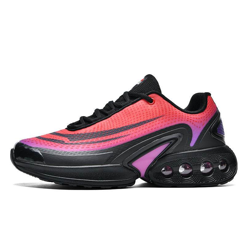 Herren retro-futuristische Dämpfungs-Sneaker mit kugelförmiger Luftkammer und atmungsaktivem Mesh-Obermaterial EB