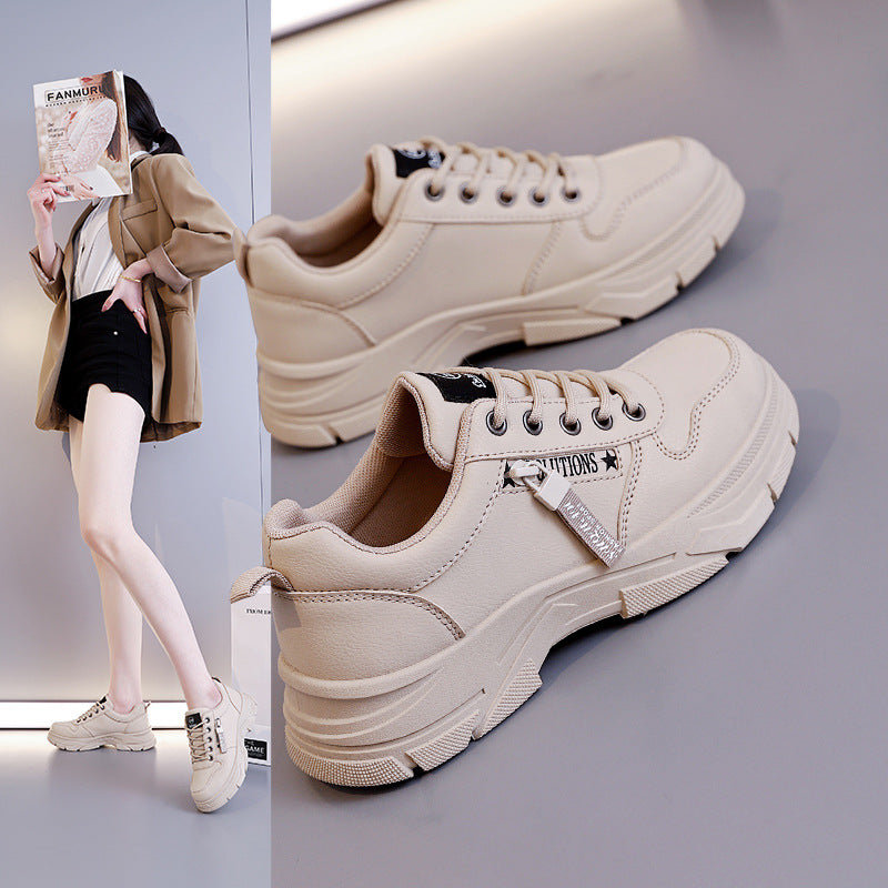 Damen Sportliche Sneakers mit stabiler Sohle und atmungsaktiver Innenpolsterung EB