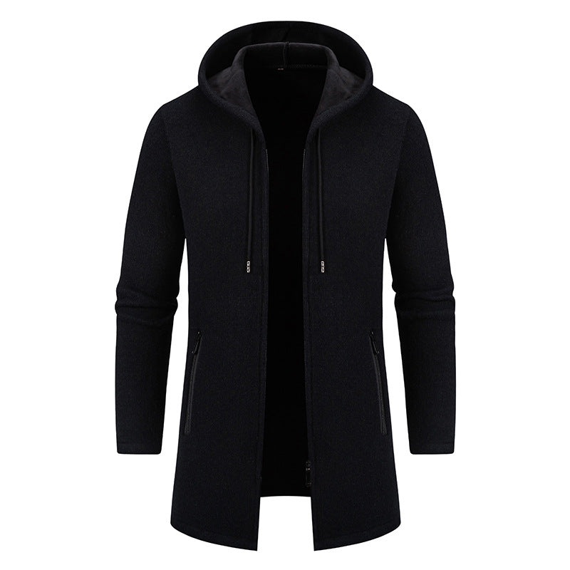 Herren modische Übergangsjacke mit hohem Kragen EB