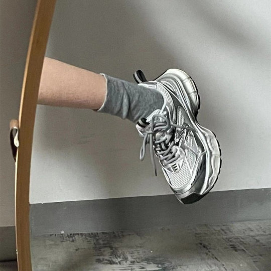 Damen Sportliche Laufschuhe mit atmungsaktivem Obermaterial und bequemer Dämpfung EB