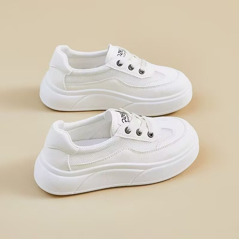 Damen Chunky Sneaker mit atmungsaktivem Obermaterial und sportlichem Design EB