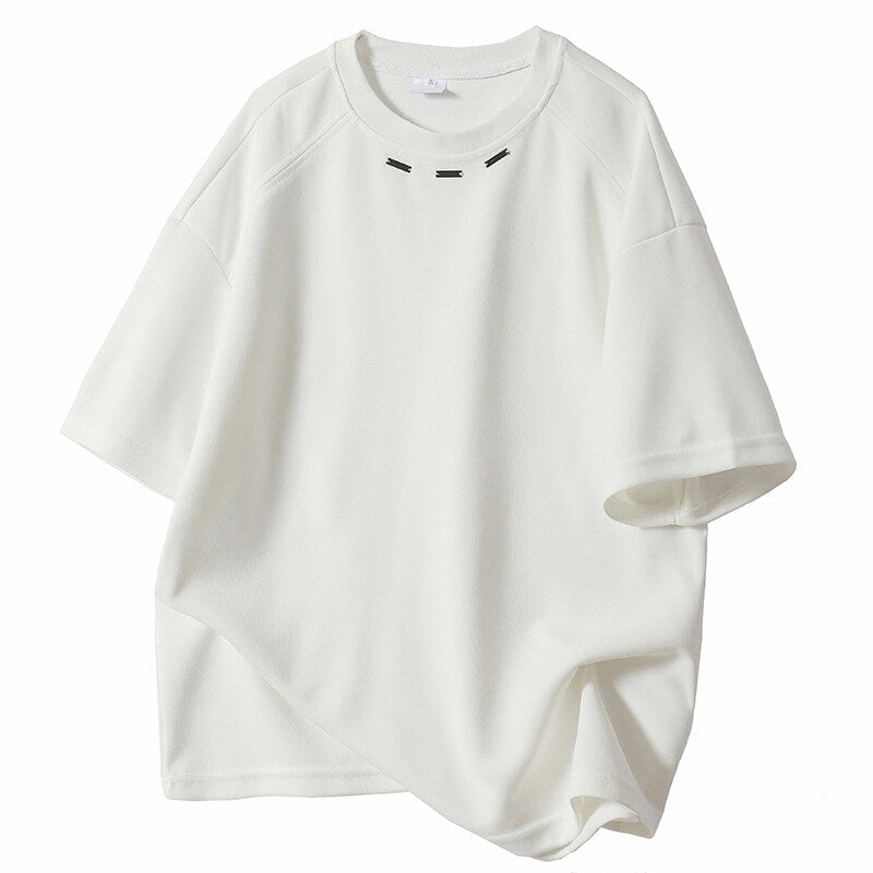 Damen Oversized T-Shirt mit modernem Schnitt und dekorativen Akzenten EB