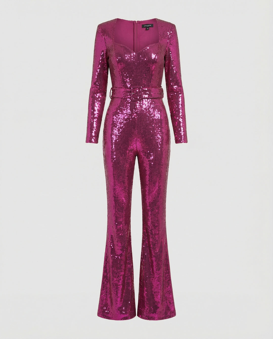 Damen Glamouröser Pailletten Jumpsuit mit schicker Taillierung EB