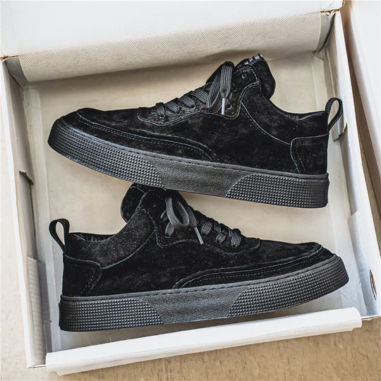 Damen Urbaner Sneaker mit hochwertigem Wildleder und rutschfester Sohle EB