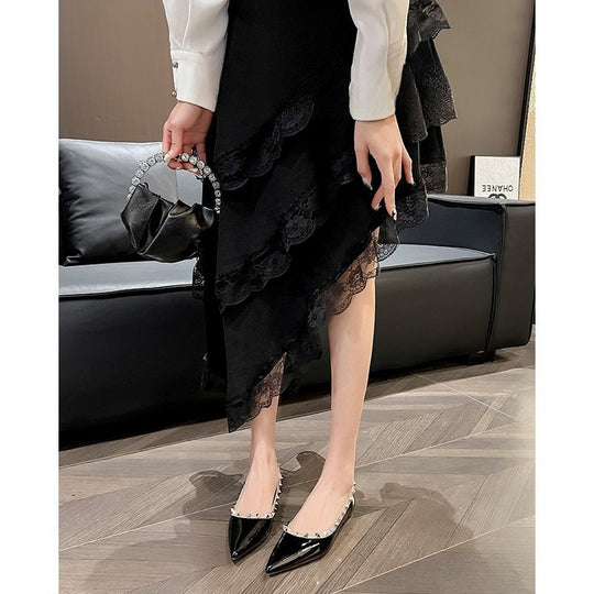 Damen Ballerinas mit dekorativem Riemen und komfortabler Innensohle EB