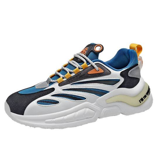 Damen Sportliche Sneakers mit atmungsaktivem Obermaterial und stoßdämpfender Sohle EB