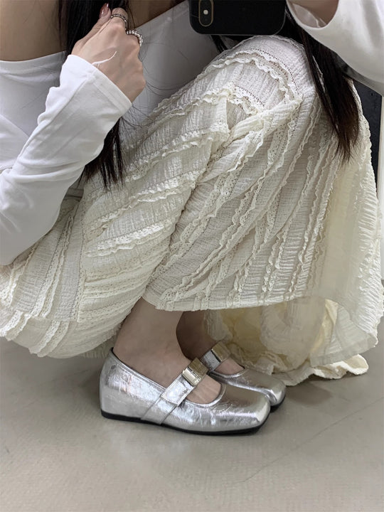 Damen Ballerinas mit modischem Riemchenverschluss und bequemem Fußbett EB