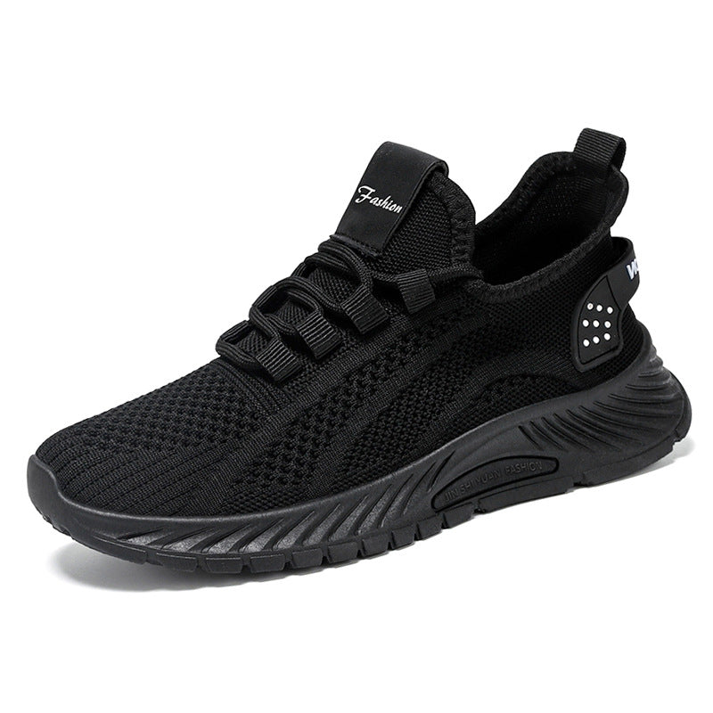 Damen nan nahtloser Flyknit-Comfort-Laufschuh mit elastischem Sockeneinstieg und reaktiver Leichtlaufsohle EB