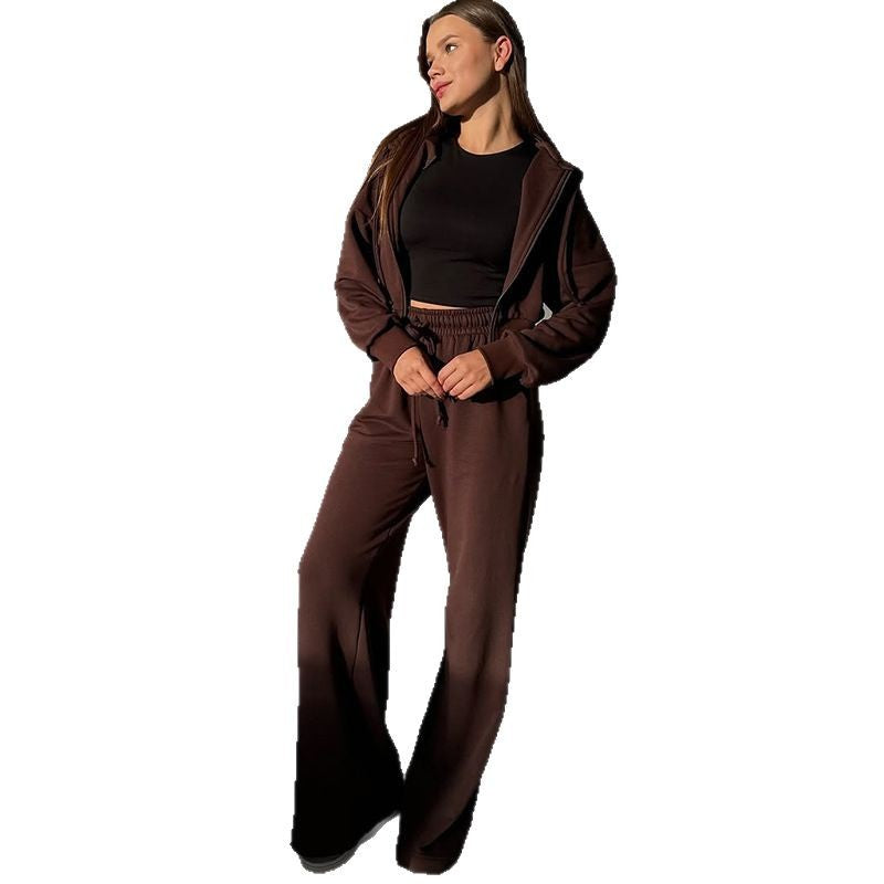 Damen lässiger Hoodie-Jumpsuit EB