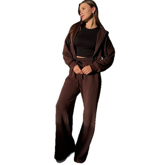 Damen lässiger Hoodie-Jumpsuit EB