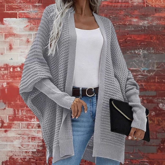 Damen Oversized Strickjacke EB