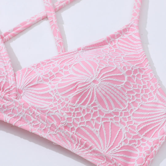 Damen Bikini-Set mit floralem Design und komfortablem Schnitt EB