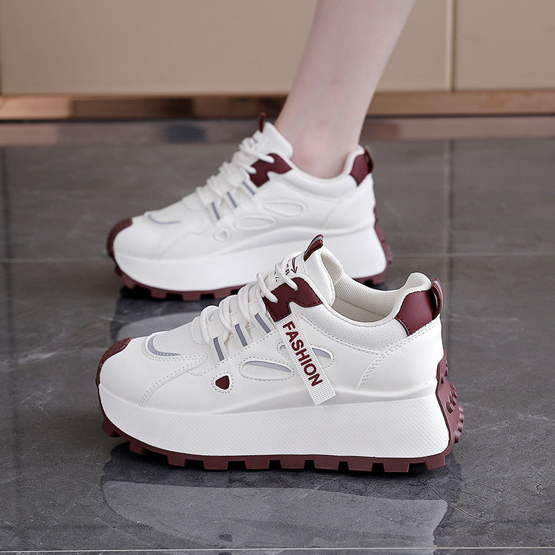 Damen Trendige Lauf-Sneaker mit rutschfester Sohle und atmungsaktivem Obermaterial EB