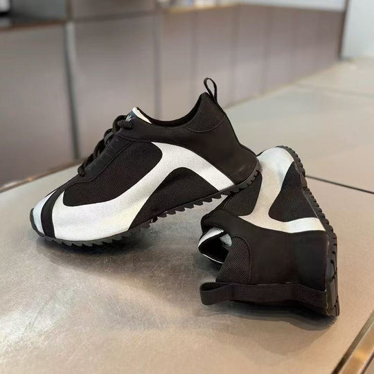Damen Sportliche Sneaker mit modischer Oberflächengestaltung und griffiger Sohle EB